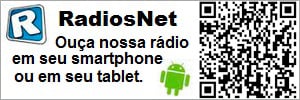Ouça nossa rádio em seu smartphone ou tablet pelo app RadiosNet
