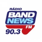 Logo da emissora Rádio BandNews RJ 90.3 FM