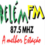 Logo da emissora Rádio Belém 87.5 FM