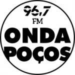 Logo da emissora Rádio Onda Poços 96.7 FM