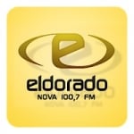 Logo da emissora Rádio Eldorado 100.7 FM