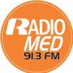 Logo da emissora Radio MED 91.3 FM