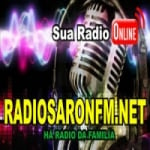 Logo da emissora Rádio Saron Bahia