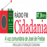 Logo da emissora Rádio Cidadania 87.9 FM