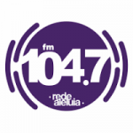 Logo da emissora Rádio Rede Aleluia 104.7 FM