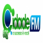 Logo da emissora Rádio Cidade 87.9 FM
