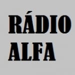 Logo da emissora Rádio Alfa