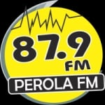 Logo da emissora Rádio Perola 87.9 FM