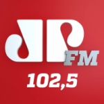 Logo da emissora Rádio Jovempan 102.5 FM