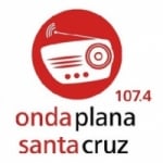 Logo da emissora Radio Onda Plana Santa Cruz 107.4 FM