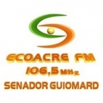 Logo da emissora Rádio Ecoacre 106.5 FM