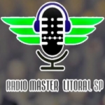 Logo da emissora Radio Master Litoral SP Oficial
