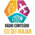Logo da emissora Rádio Eu Sei viajar