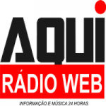 Logo da emissora Aqui Rádio Web