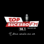 Logo da emissora Rádio Top Sucesso FM