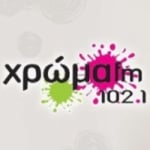 Logo da emissora Radio Xroma 102.1 FM