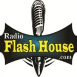 Logo da emissora Rádio Flash House