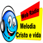 Logo da emissora Web Rádio Melodia Cristo é Vida
