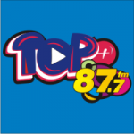 Logo da emissora Rádio Top+ FM