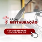 Logo da emissora Rádio Restauração