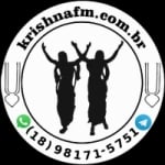 Logo da emissora Krishna FM