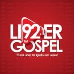 Logo da emissora Rádio Líder Gospel 92.1 FM