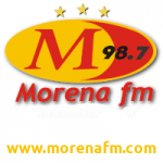 Logo da emissora Rádio Morena FM 98.7