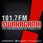 Logo da emissora Radio Swaragama 101.7 FM
