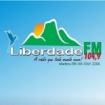 Logo da emissora Rádio Liberdade 104.9 FM