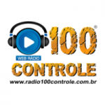 Logo da emissora Rádio 100 Controle