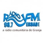 Logo da emissora Rádio Verdade 98.7 FM