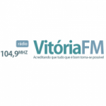 Logo da emissora Rádio Vitória 104.9 FM