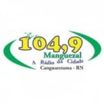 Logo da emissora Rádio Manguezal 104.9 FM