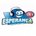 Logo da emissora Rádio Esperança 98.1 FM