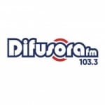 Logo da emissora Rádio Difusora 103.3 FM