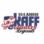 Logo da emissora KAFF 930 AM