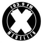 Logo da emissora Radio La X Electrónica 103.9 FM