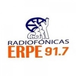 Logo da emissora Radio Erpe 91.7 FM