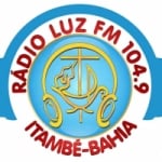 Logo da emissora Rádio Luz 104.9 FM