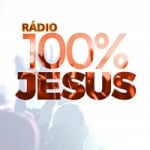 Logo da emissora Rádio 100% JESUS FM
