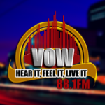 Logo da emissora Radio VOW 90.5 FM