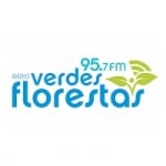 Logo da emissora Rádio Verdes Florestas 95.7 FM