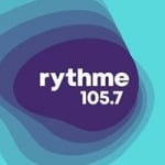 Logo da emissora Radio CFGL Rythme FM 105.7