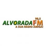 Logo da emissora Rádio Alvorada 98.5 FM