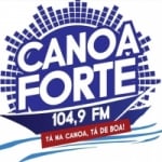 Logo da emissora Rádio Canoa Forte 104.9 FM