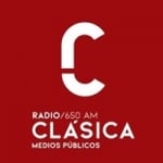 Logo da emissora Radio Clásica 650 AM