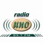 Logo da emissora Radio Uno 93.7 FM