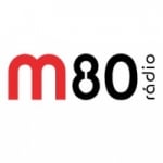 Logo da emissora Rádio M80 104.3 FM