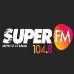 Logo da emissora Rádio Super 104.8 FM