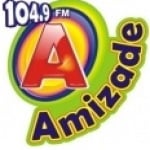 Logo da emissora Rádio Amizade 104.9 FM